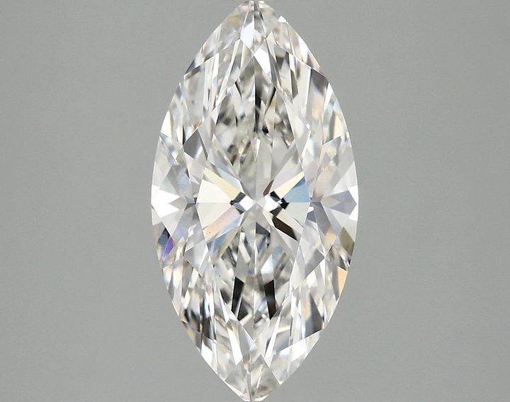 2.5 Carat Marquise Shaped Ideal Cut VS1 IGI Certified Lab Grown Diamond