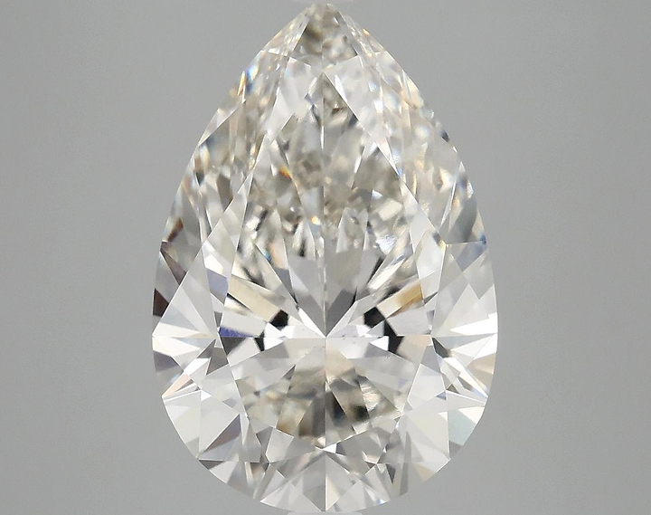 5.55 Carat Pear Shaped Excellent Cut VS1 IGI Certified Lab Grown Diamond