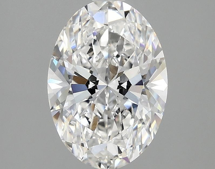 1.66 Carat Oval Shaped Ideal Cut VVS2 IGI Certified Lab Grown Diamond