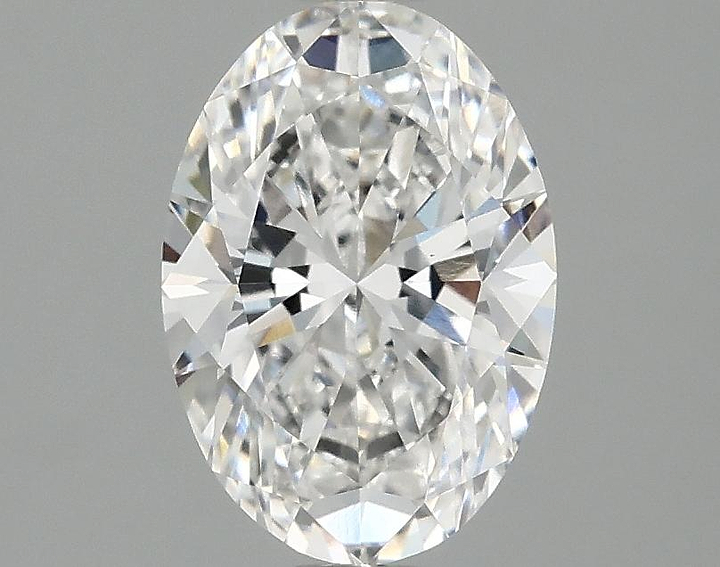 1.5 Carat Oval Shaped Ideal Cut VS1 IGI Certified Lab Grown Diamond
