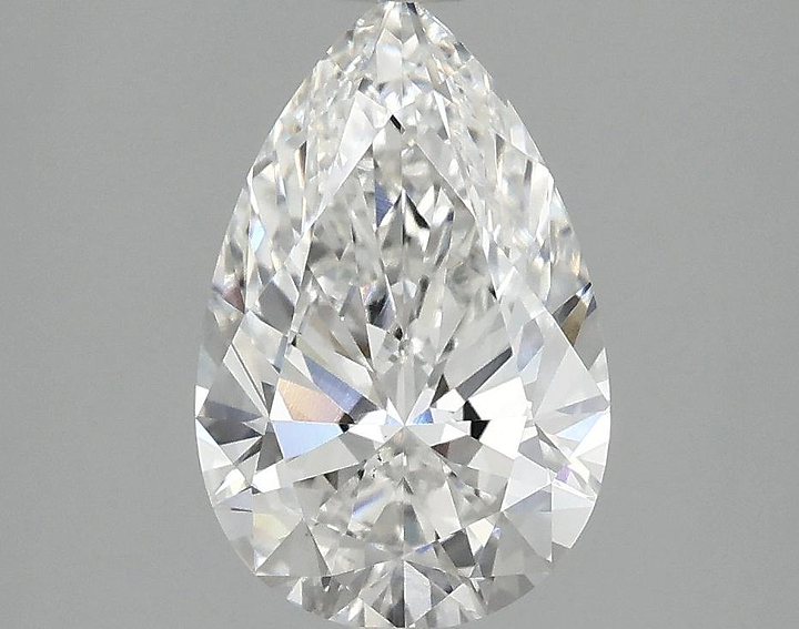 2.01 Carat Pear Shaped Ideal Cut VS1 IGI Certified Lab Grown Diamond