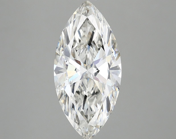 2.52 Carat Marquise Shaped Excellent Cut VS1 IGI Certified Lab Grown Diamond
