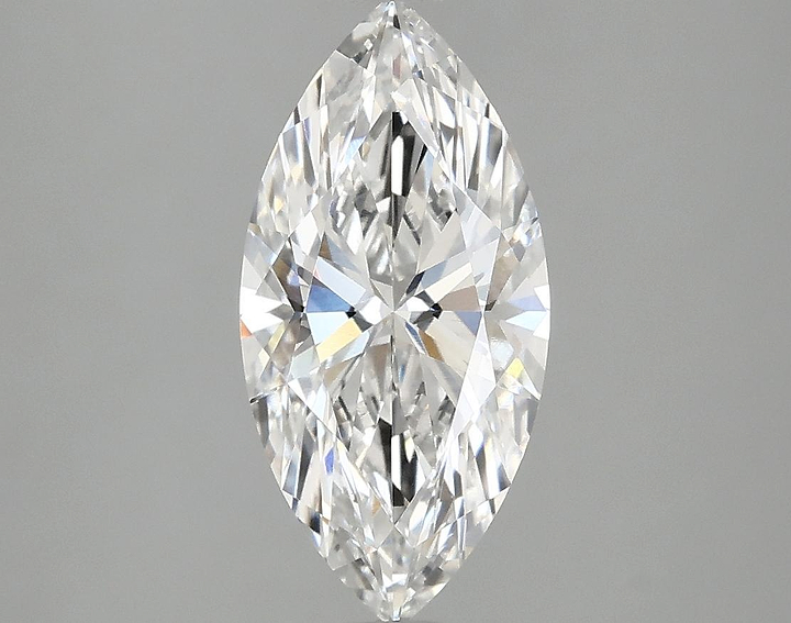 1.97 Carat Marquise Shaped Ideal Cut VVS2 IGI Certified Lab Grown Diamond