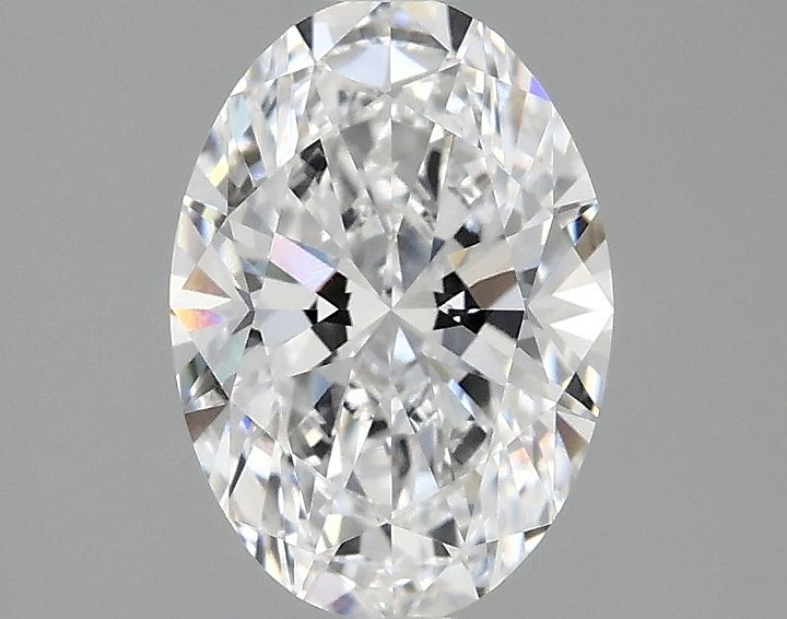 1.54 Carat Oval Shaped Ideal Cut VVS2 IGI Certified Lab Grown Diamond