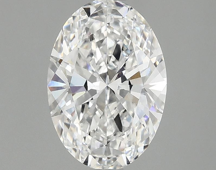 1.5 Carat Oval Shaped Ideal Cut VVS2 IGI Certified Lab Grown Diamond