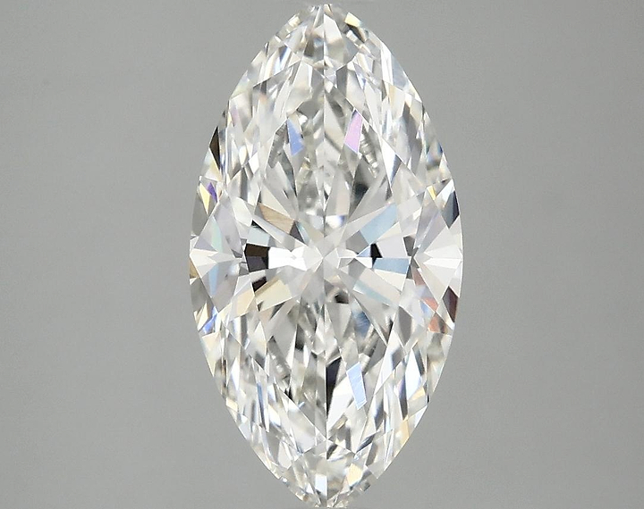 2.29 Carat Marquise Shaped Excellent Cut VVS2 IGI Certified Lab Grown Diamond