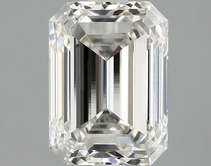 2.52 Carat Emerald Shaped Excellent Cut VVS2 IGI Certified Lab Grown Diamond