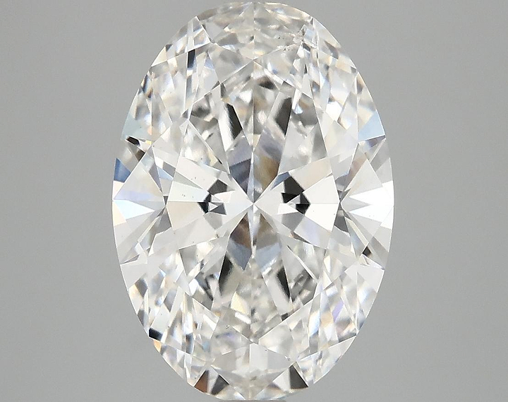 3.78 Carat Oval Shaped Ideal Cut VS2 IGI Certified Lab Grown Diamond