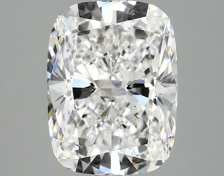 3.09 Carat Cushion Shaped Excellent Cut VVS2 IGI Certified Lab Grown Diamond