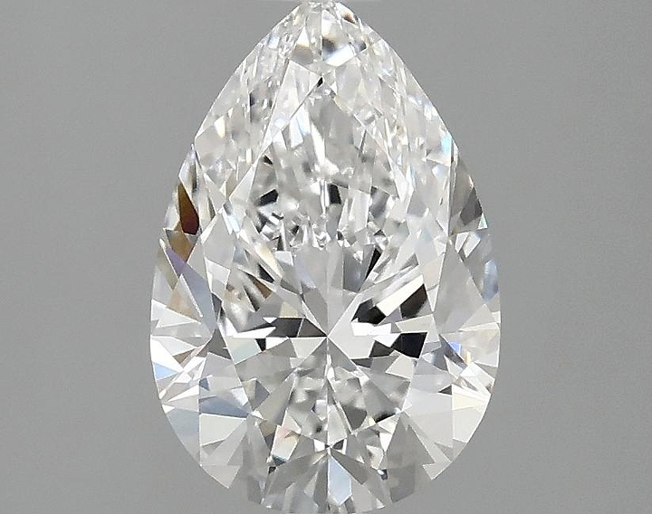 1.59 Carat Pear Shaped Excellent Cut VVS2 IGI Certified Lab Grown Diamond