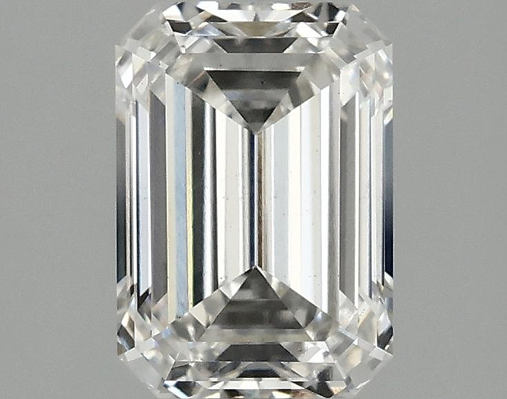 2.07 Carat Emerald Shaped Ideal Cut VS2 IGI Certified Lab Grown Diamond