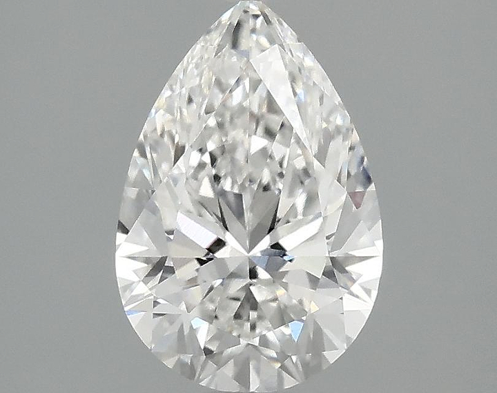 1.53 Carat Pear Shaped Excellent Cut VVS2 IGI Certified Lab Grown Diamond