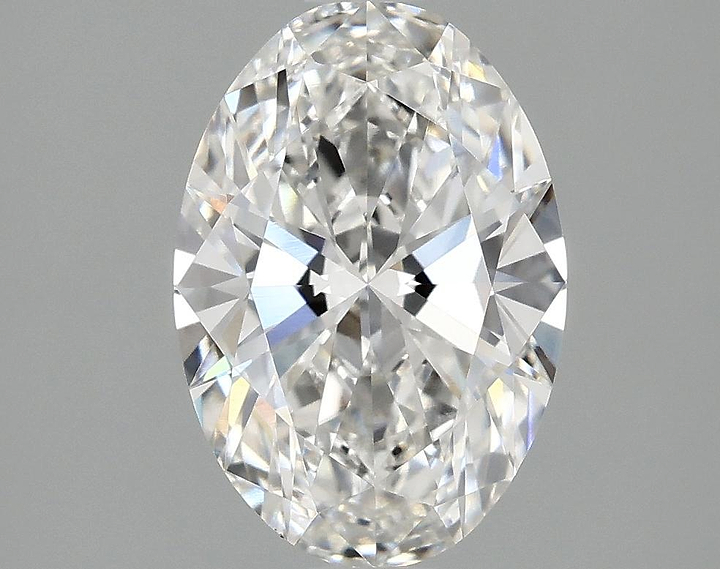 1.45 Carat Oval Shaped Ideal Cut VVS2 IGI Certified Lab Grown Diamond