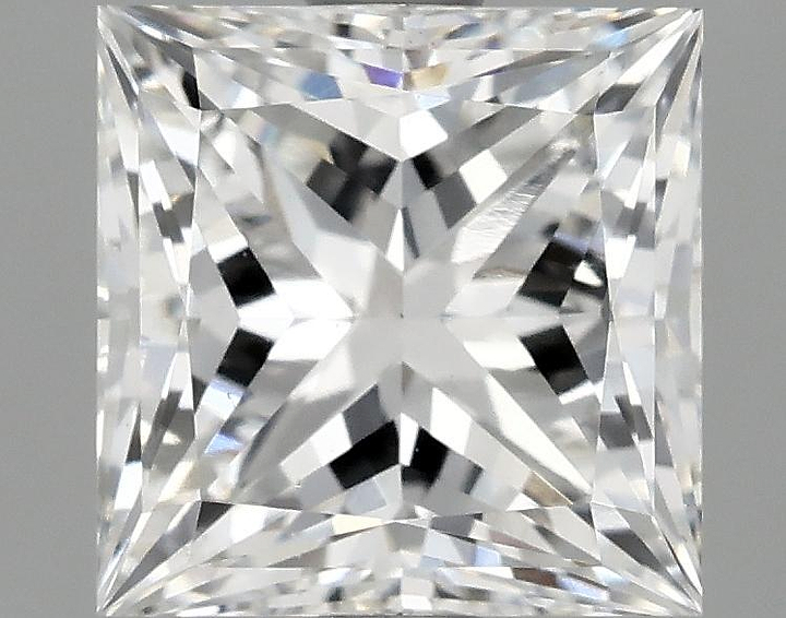 1.92 Carat Princess Shaped Ideal Cut VS1 IGI Certified Lab Grown Diamond