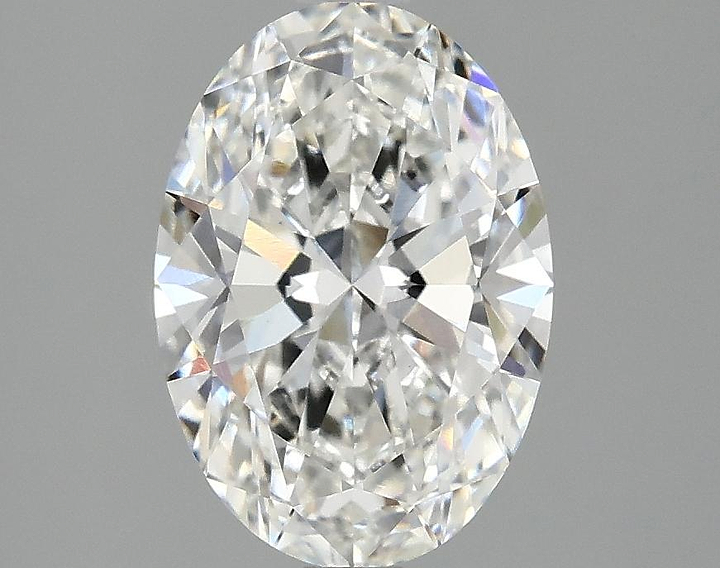 2.07 Carat Oval Shaped Ideal Cut VVS2 IGI Certified Lab Grown Diamond