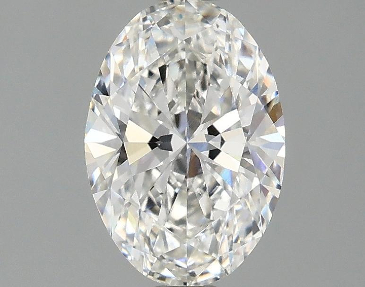 1.37 Carat Oval Shaped Ideal Cut VVS2 IGI Certified Lab Grown Diamond