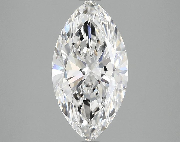 2.5 Carat Marquise Shaped Excellent Cut VS1 IGI Certified Lab Grown Diamond