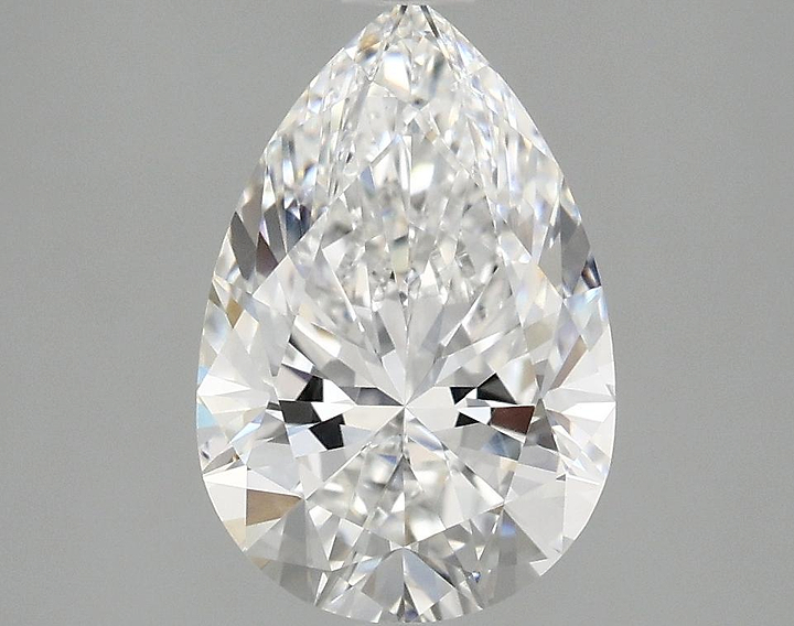 2.03 Carat Pear Shaped Excellent Cut VVS2 IGI Certified Lab Grown Diamond