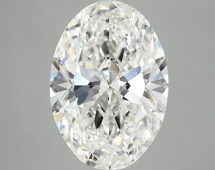 4.07 Carat Oval Shaped Ideal Cut VVS2 IGI Certified Lab Grown Diamond