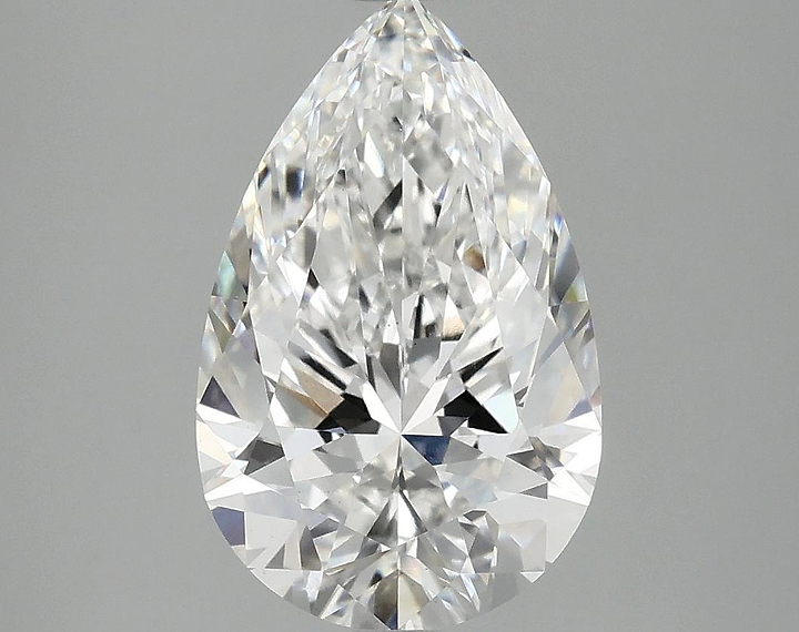 3.05 Carat Pear Shaped Ideal Cut VS1 IGI Certified Lab Grown Diamond