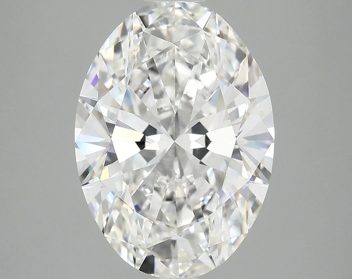 3.75 Carat Oval Shaped Ideal Cut VVS2 IGI Certified Lab Grown Diamond