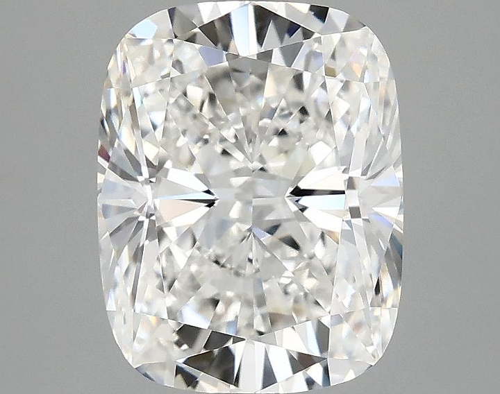 3.08 Carat Cushion Shaped Excellent Cut VVS2 IGI Certified Lab Grown Diamond