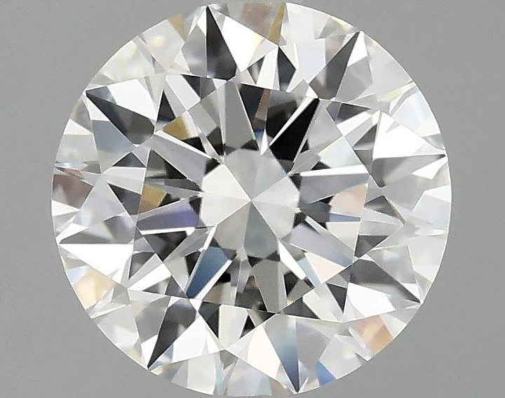 2.52 Carat Round Shaped Excellent Cut VVS2 IGI Certified Lab Grown Diamond