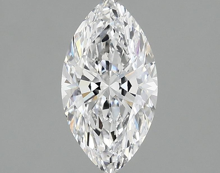 0.98 Carat Marquise Shaped Excellent Cut VVS2 IGI Certified Lab Grown Diamond