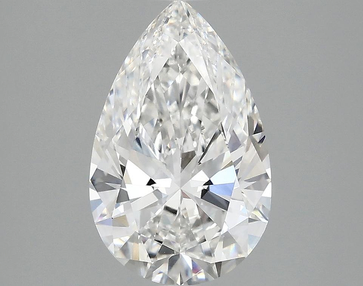 2.02 Carat Pear Shaped Ideal Cut VVS2 IGI Certified Lab Grown Diamond