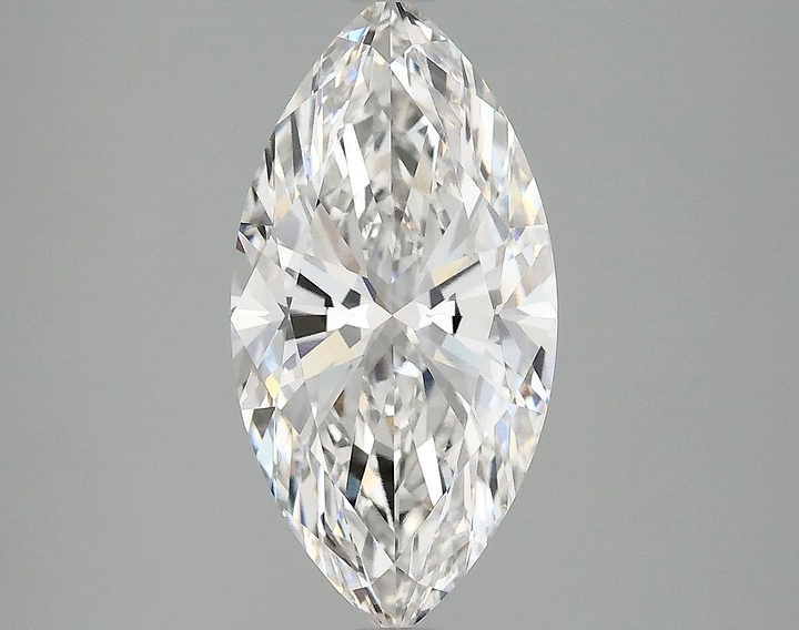 2.54 Carat Marquise Shaped Ideal Cut VS2 IGI Certified Lab Grown Diamond