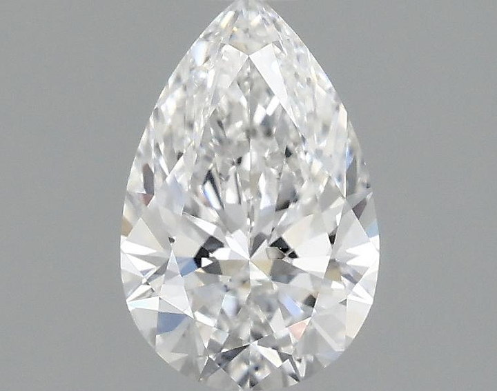 1.09 Carat Pear Shaped Ideal Cut VVS2 IGI Certified Lab Grown Diamond