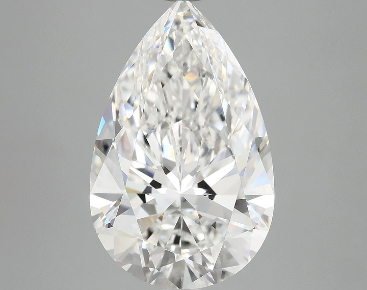 6.04 Carat Pear Shaped Ideal Cut VS1 IGI Certified Lab Grown Diamond
