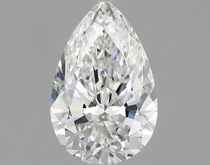 1.0 Carat Pear Shaped Ideal Cut VVS2 IGI Certified Lab Grown Diamond