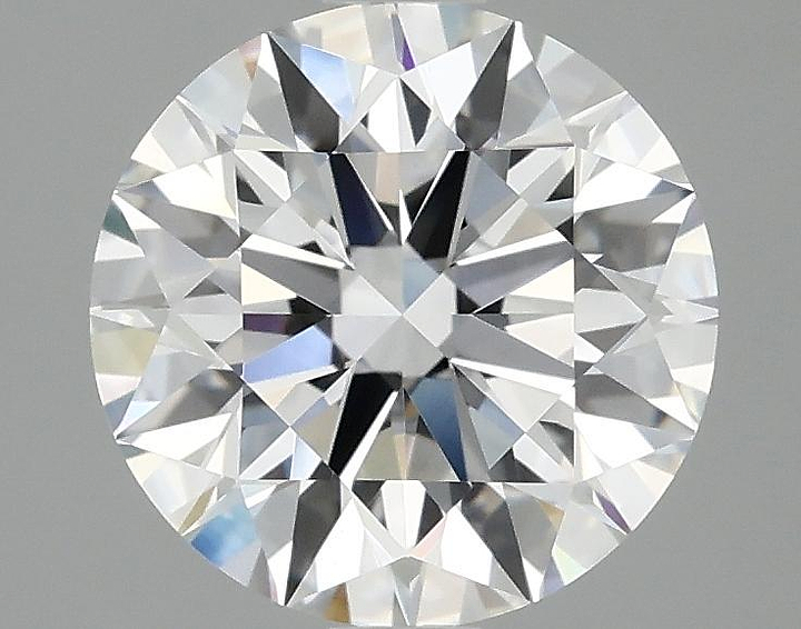 2.09 Carat Round Shaped Ideal Cut VVS2 IGI Certified Lab Grown Diamond