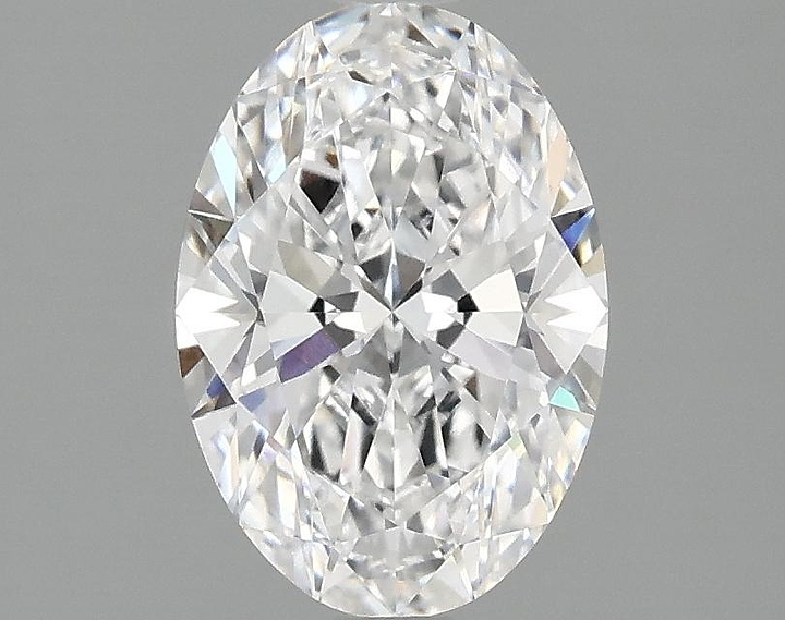 1.53 Carat Oval Shaped Ideal Cut VVS2 IGI Certified Lab Grown Diamond