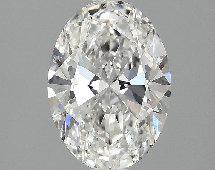 1.54 Carat Oval Shaped Ideal Cut VVS2 IGI Certified Lab Grown Diamond
