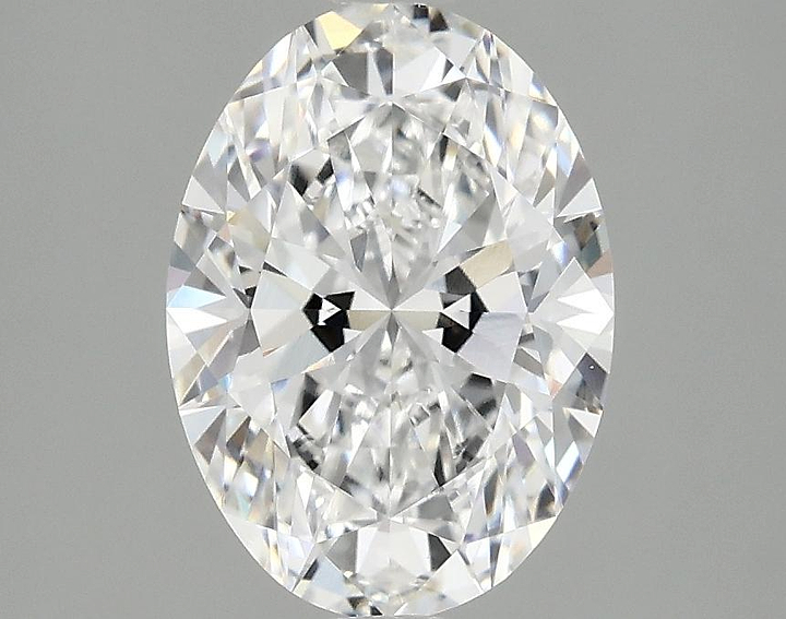 2.1 Carat Oval Shaped Ideal Cut VVS2 IGI Certified Lab Grown Diamond