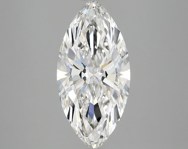 2.58 Carat Marquise Shaped Excellent Cut VS1 IGI Certified Lab Grown Diamond