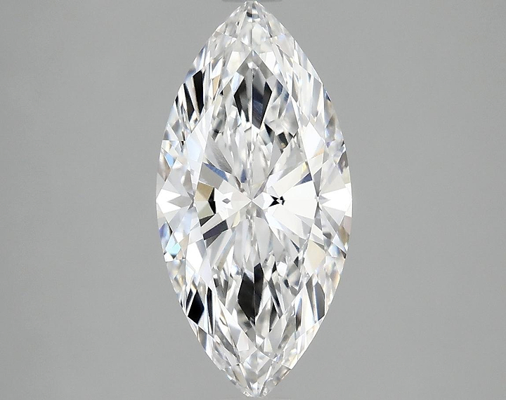 2.02 Carat Marquise Shaped Excellent Cut VVS2 IGI Certified Lab Grown Diamond
