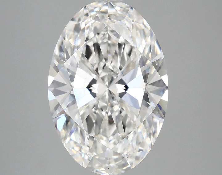 3.75 Carat Oval Shaped Ideal Cut VS2 IGI Certified Lab Grown Diamond