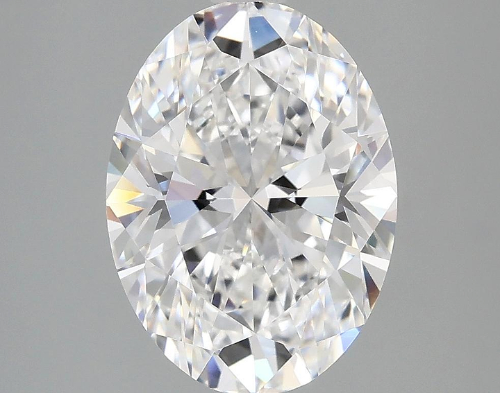 3.07 Carat Oval Shaped Excellent Cut VVS2 IGI Certified Lab Grown Diamond