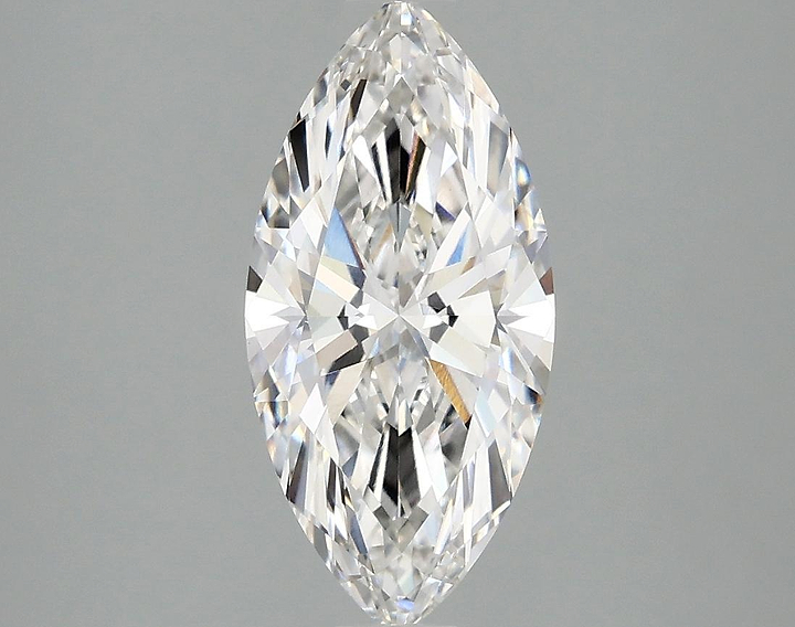1.86 Carat Marquise Shaped Excellent Cut VVS2 IGI Certified Lab Grown Diamond