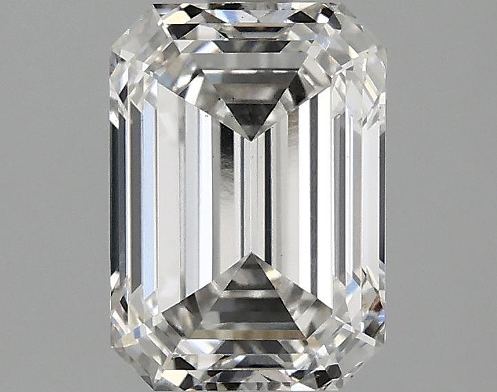 2.1 Carat Emerald Shaped Excellent Cut VS2 IGI Certified Lab Grown Diamond