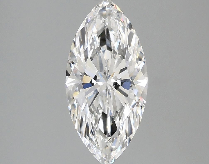 1.54 Carat Marquise Shaped Excellent Cut VVS2 IGI Certified Lab Grown Diamond