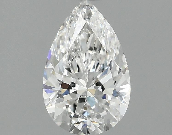 0.99 Carat Pear Shaped Ideal Cut VVS2 IGI Certified Lab Grown Diamond