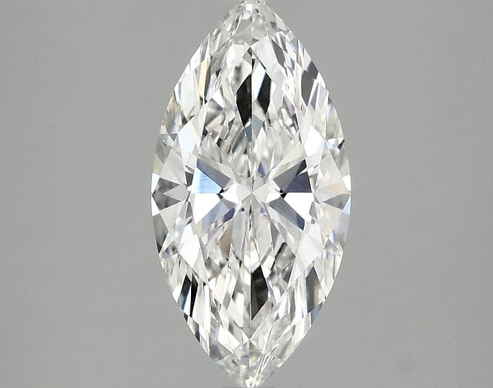 1.52 Carat Marquise Shaped Ideal Cut VVS2 IGI Certified Lab Grown Diamond