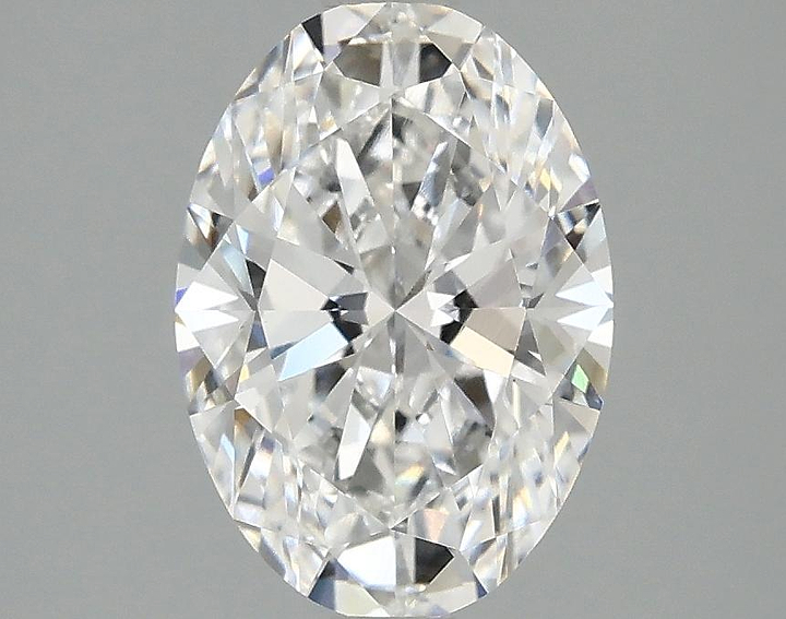 2.08 Carat Oval Shaped Ideal Cut VVS2 IGI Certified Lab Grown Diamond