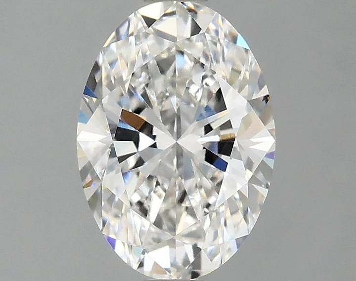 1.54 Carat Oval Shaped Ideal Cut VVS2 IGI Certified Lab Grown Diamond