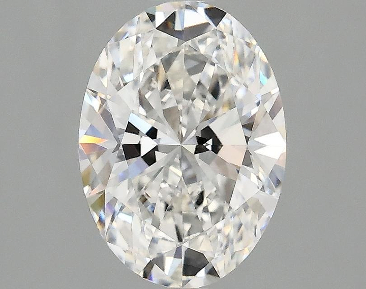 1.58 Carat Oval Shaped Ideal Cut VVS2 IGI Certified Lab Grown Diamond