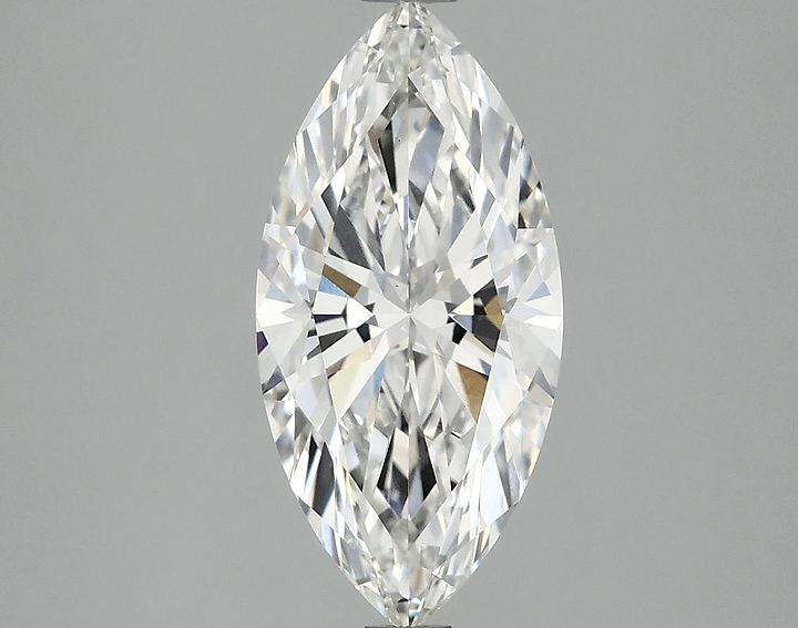 2.04 Carat Marquise Shaped Excellent Cut VS1 IGI Certified Lab Grown Diamond